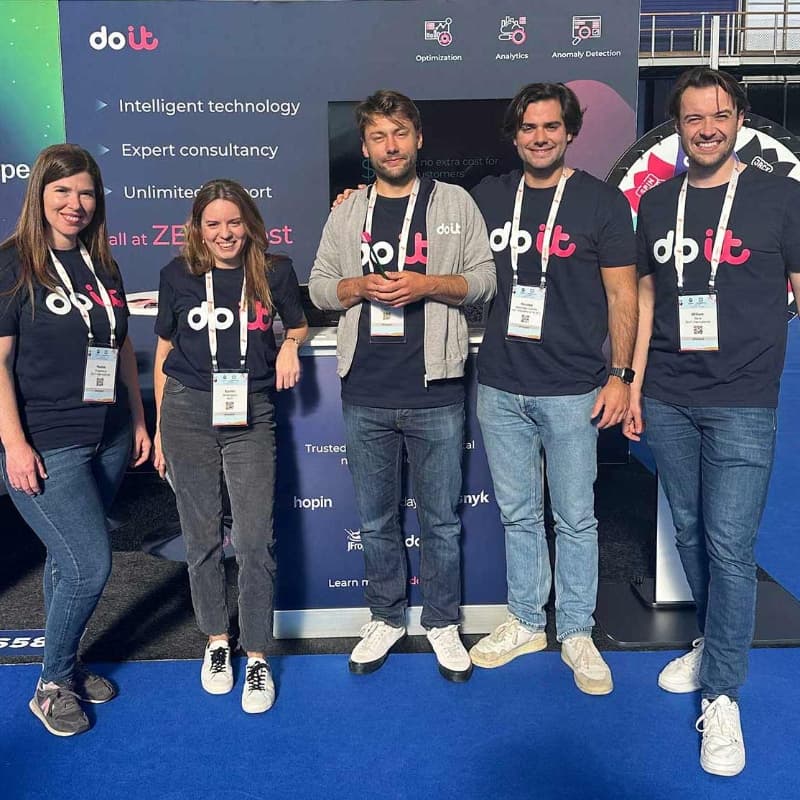 DoiT team gathering outdoors